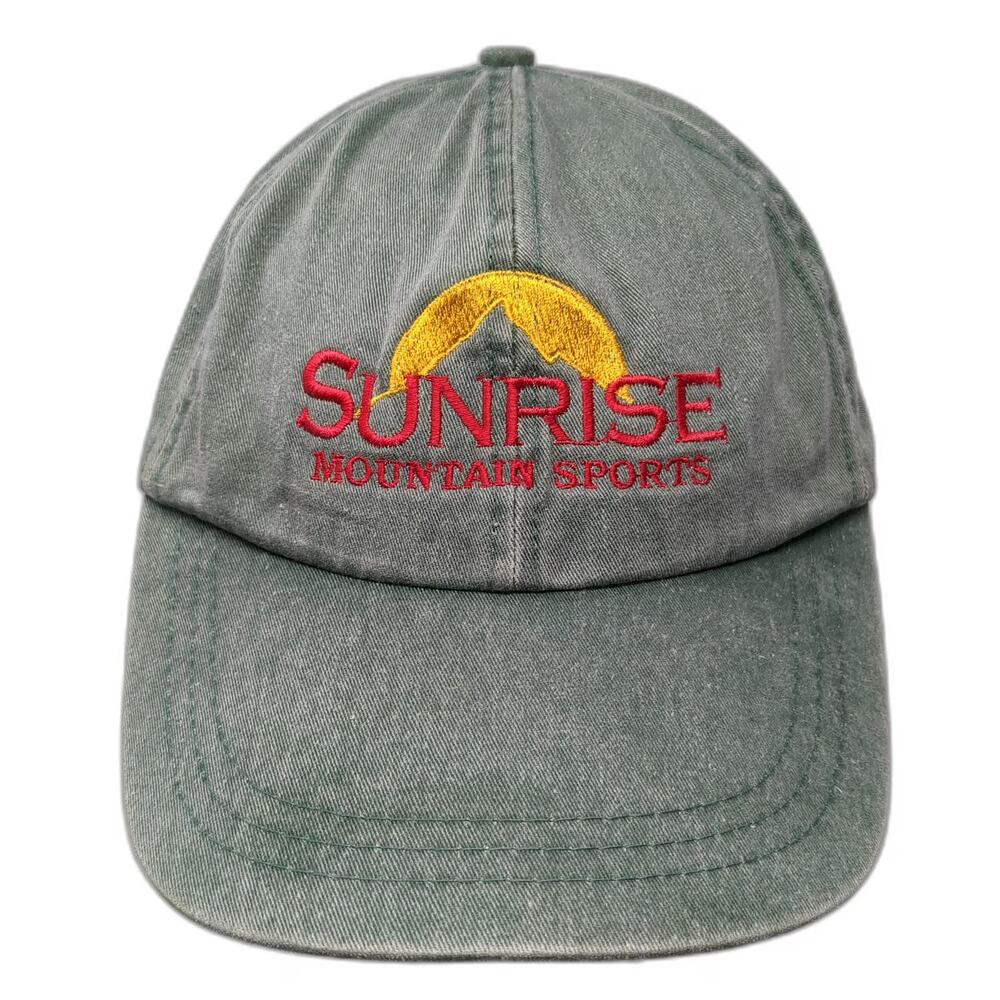 Goorin Bros Baseball Cap Green One Size Slideback Mountain Sports Embroidery Hat